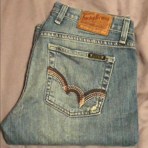Lucky Brand Distressed Sweet N Low jeans
